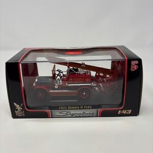 1921 Dennis N Type Fire Engine 1:43 Road Signature Diecast Model Red 43003